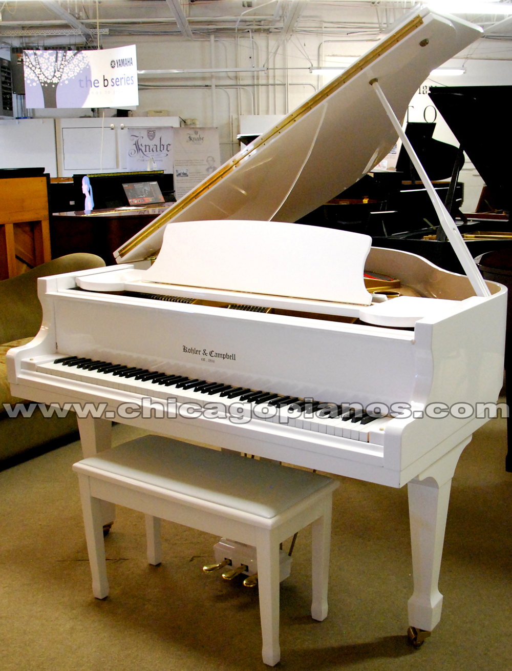 Used Knabe Baby Grand Piano in Chicago
